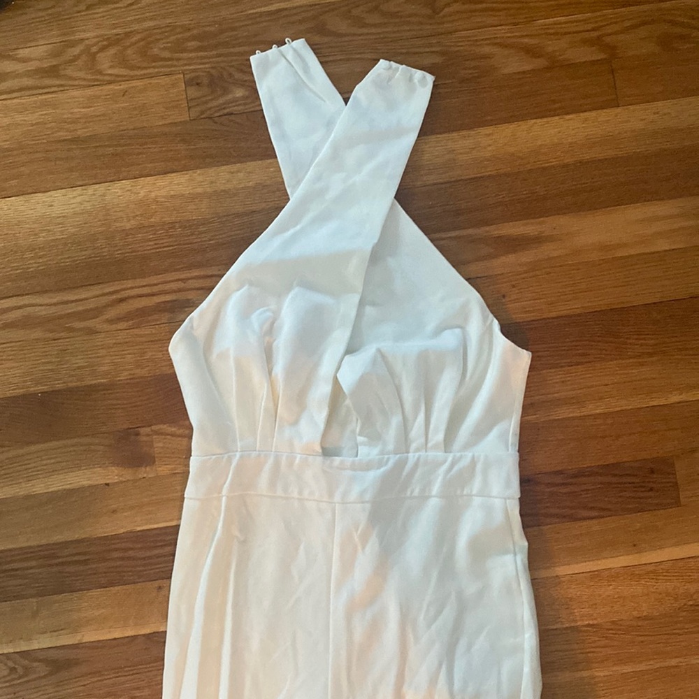 White jumpsuit NWOT